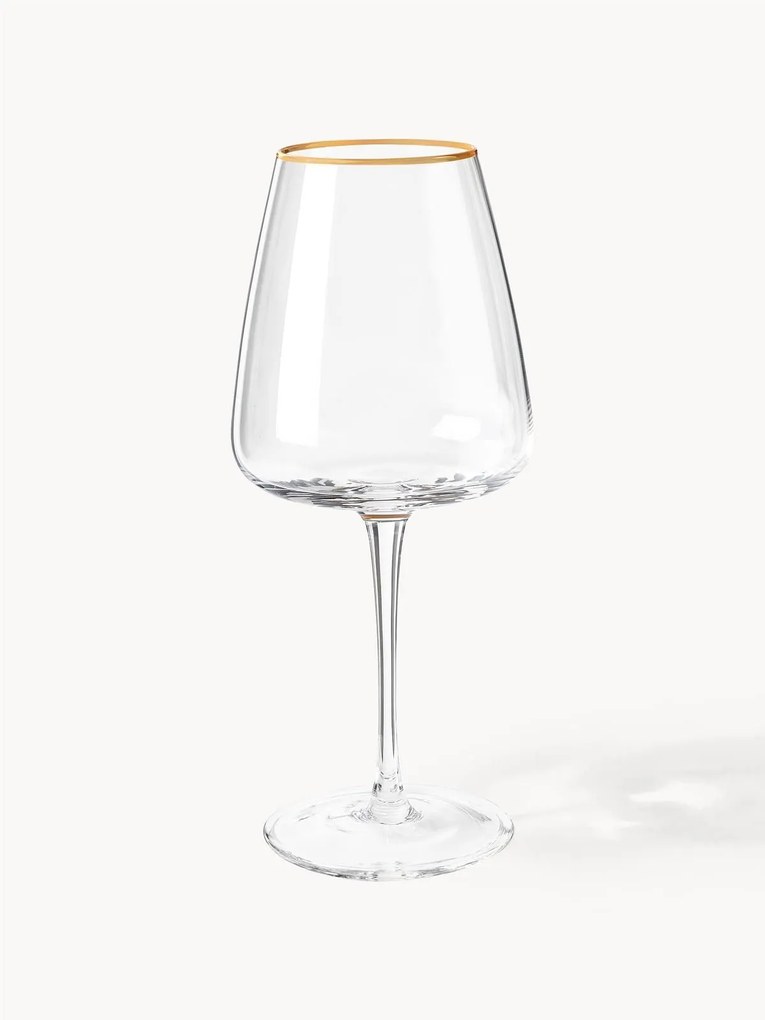 Bicchieri da vino bianco in vetro soffiato Ellery 4 pz