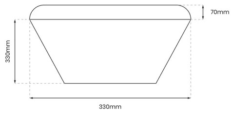 Plafoniera LED per bagno con sensore NEMO LED/16W/230V IP44 nero