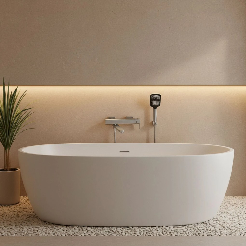 Rubinetto da vasca Rea Arlo Nickle Brush