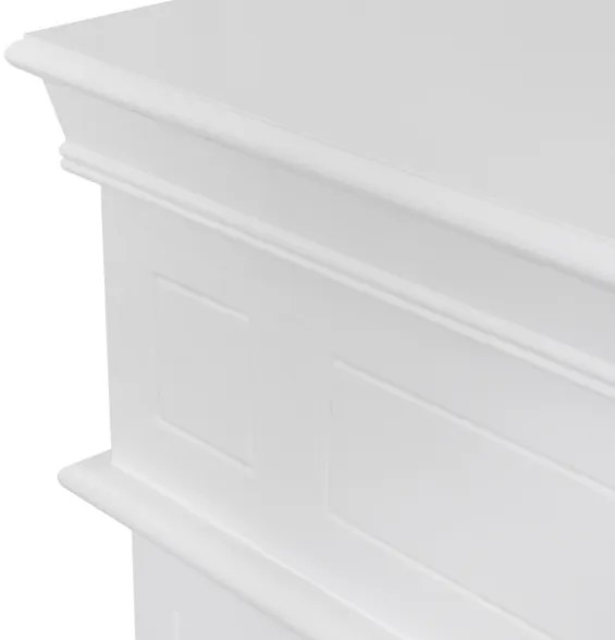 Camino a bioetanolo biocamino da terra Cambridge in legno Bianco 110x37x102h