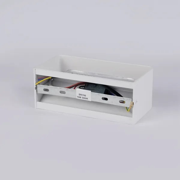 BRILAGI - Applique LED da esterno DONNANI LED/7W/230V 20 cm bianco IP44