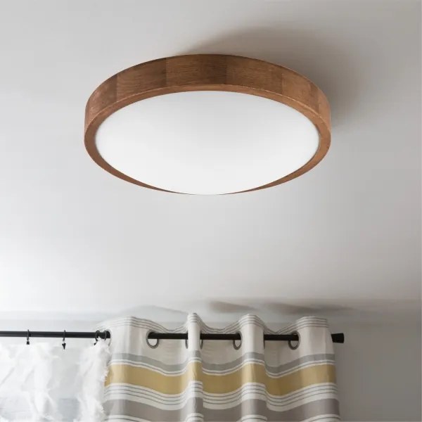 Brilagi - Lampada LED da soffitto CARVALHO SLIM 2xE27/60W/230V ciliegio 37 cm