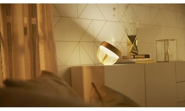 Philips - Lampada da tavolo LED RGB Hue IRIS LED/10W/230V oro