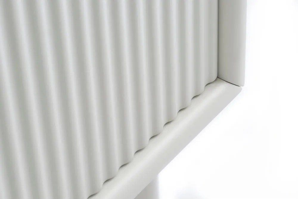 Armadietto grigio 100x125x40 cm Palma – Unique Furniture