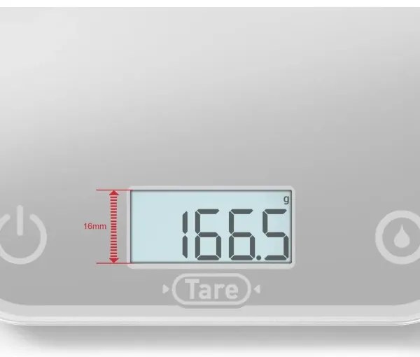 Tefal - Bilancia da cucina OPTISS 2xAAA grigio