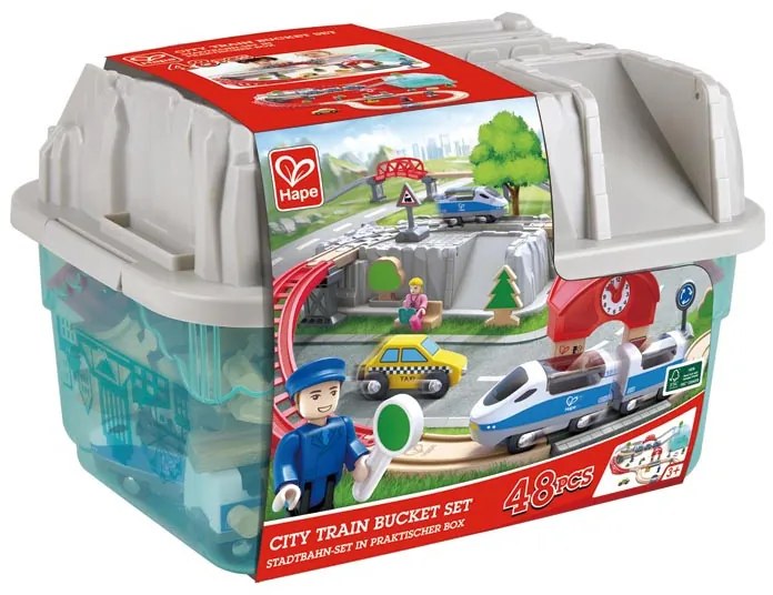 Set ferroviario - Treno in città