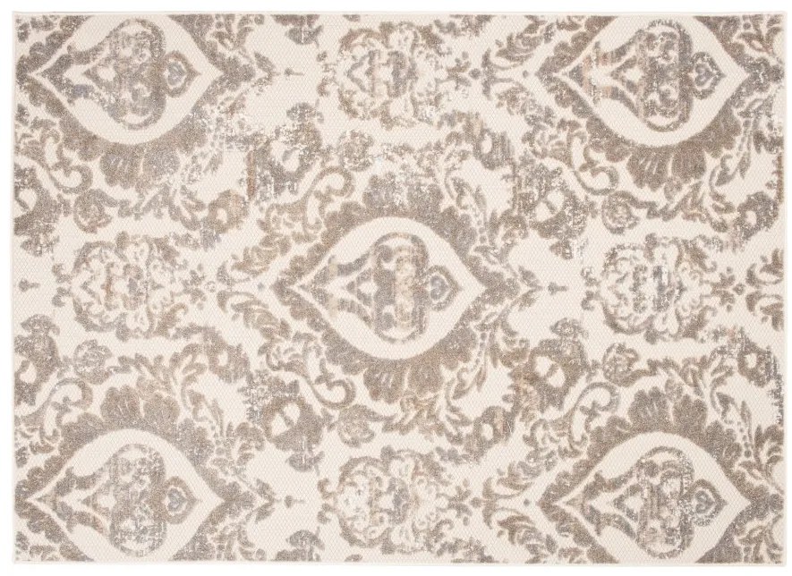 Tappeto beige per terrazza con ornamento Larghezza: 120 cm | Lunghezza: 170 cm