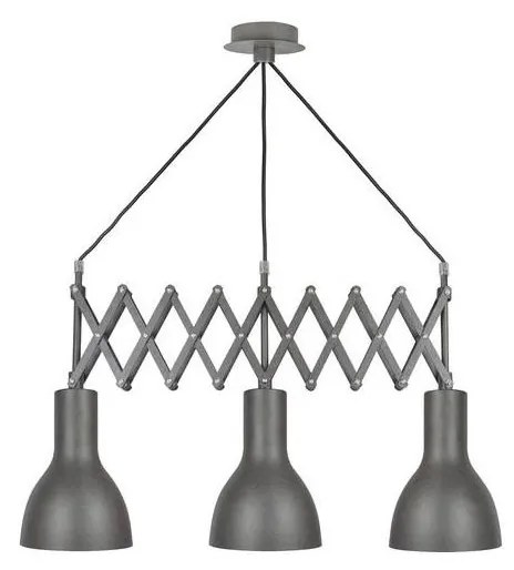 Lampadario a sospensione con filo  3xE27/60W/230V