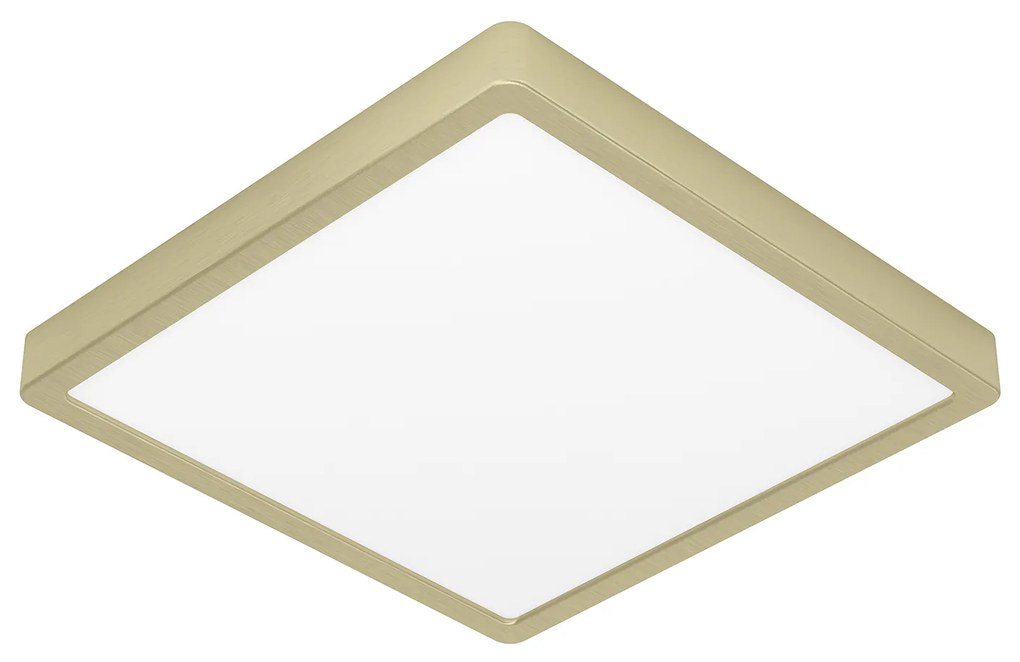 Plafoniera Moderna Fueva 5 In Acciaio Ottone Led Integrato 20,5W 3000K Ip20