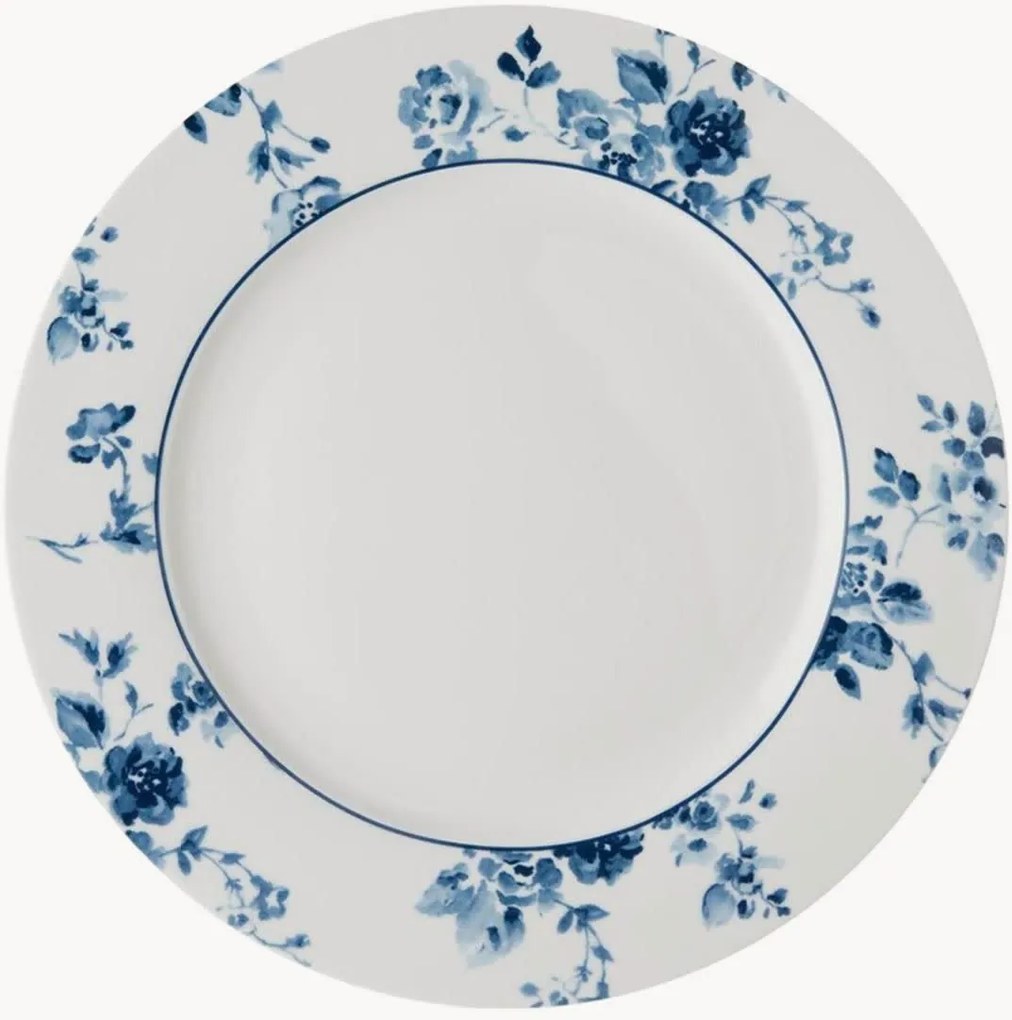 Set di 4 piatti piani China Rose