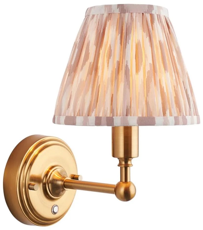 Endon 114831 - LED Dimmerabile ricaricabile muro lampada BURLEY LED/1,5W/5V ottone/beige