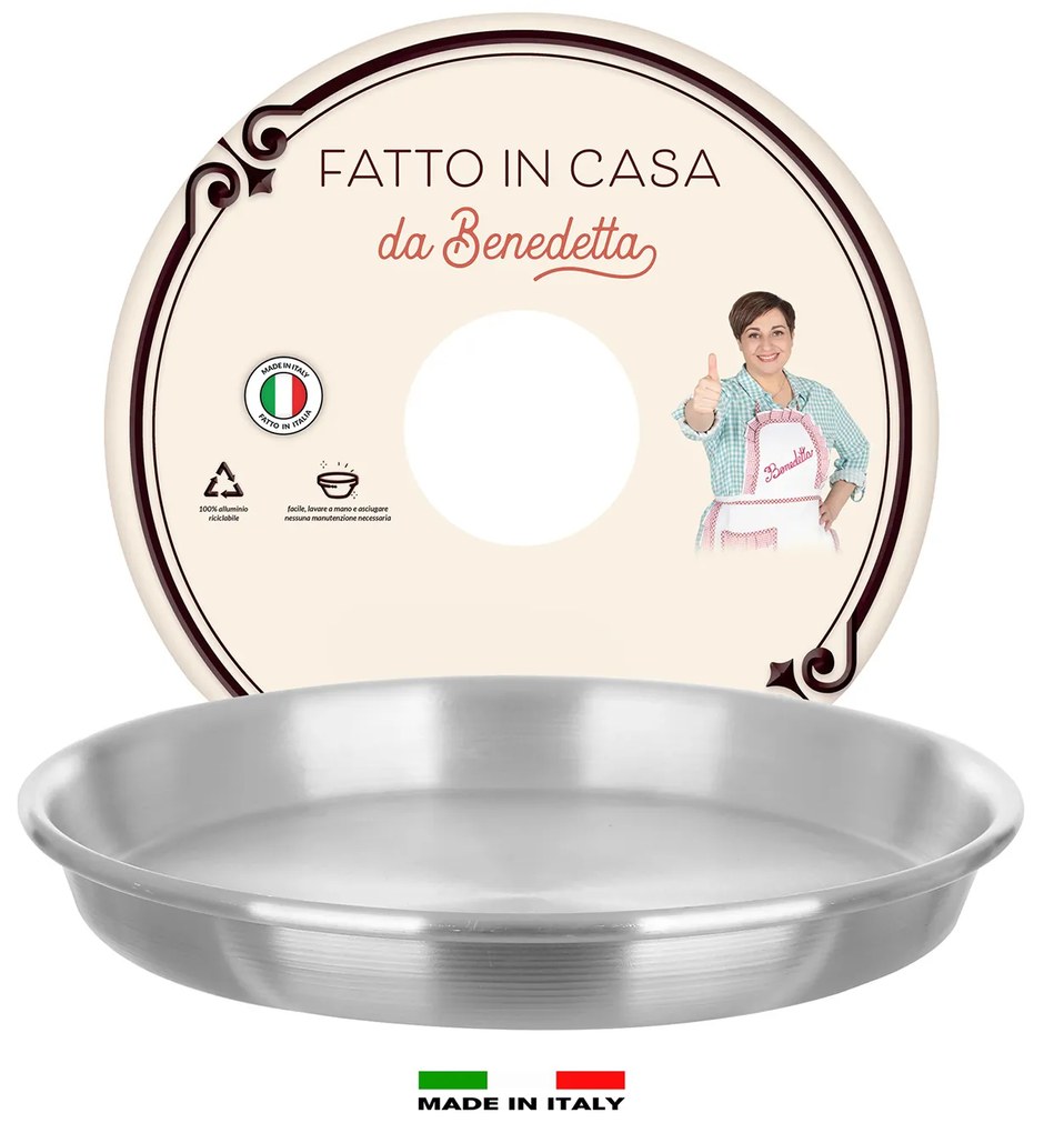 Stampo crostata 24 cm Fatto in casa da Benedetta alluminio