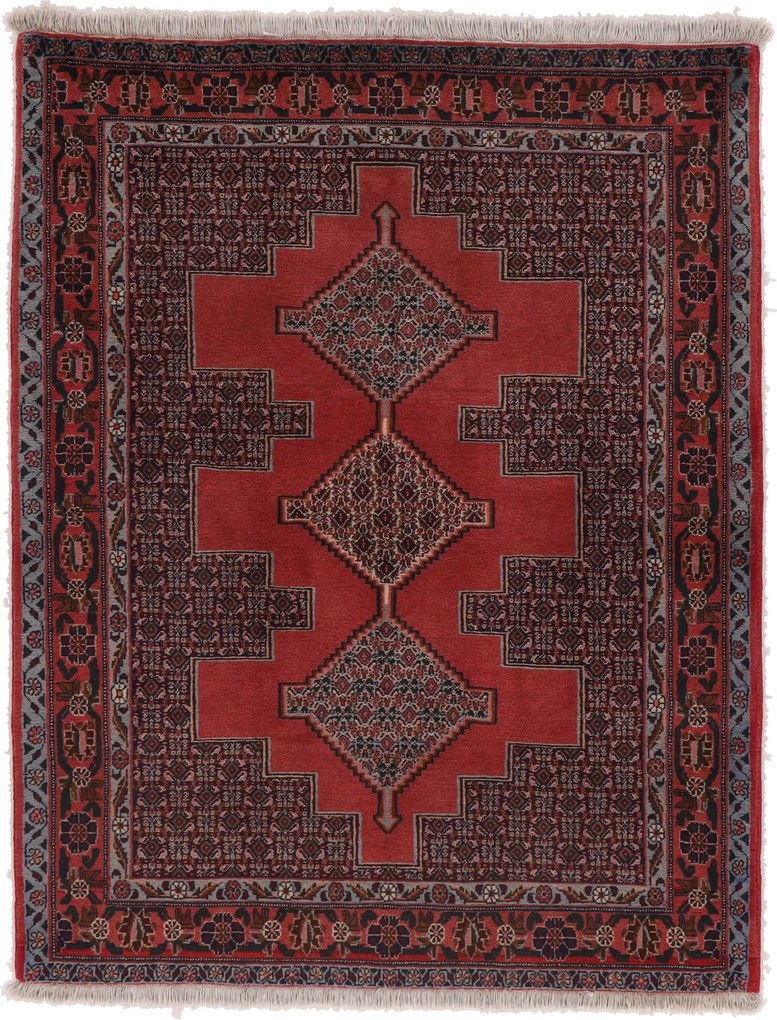 Sandjan Tappeto 160x130 (Iran) Annodato A Mano