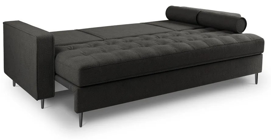 Divano letto grigio scuro Santo - Milo Casa