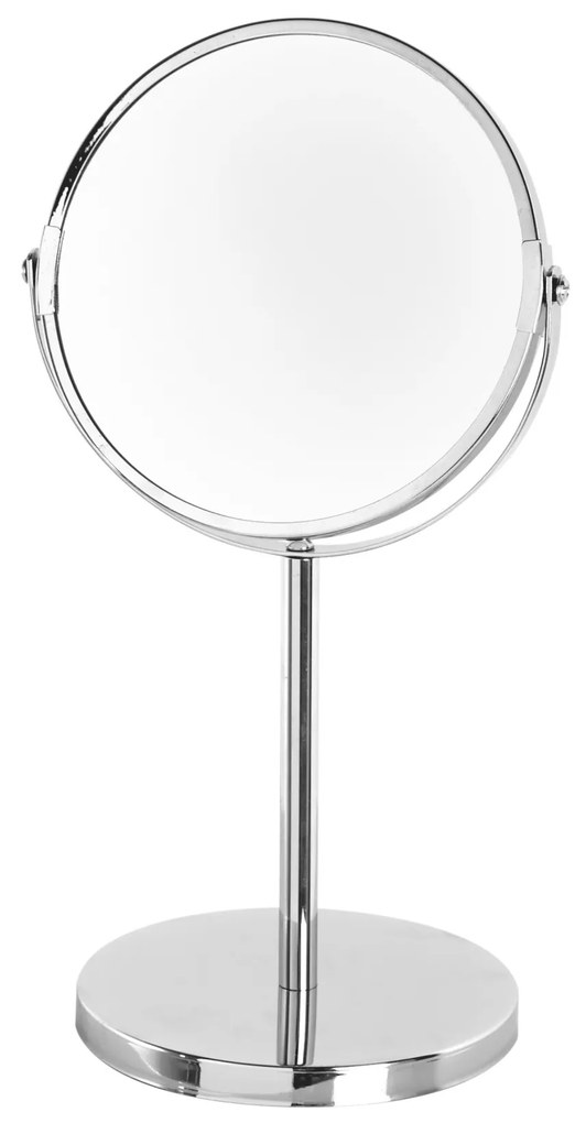 Specchio Da Appoggio Con Ingrandimento 1x-3x Feridras Cromo Lucido