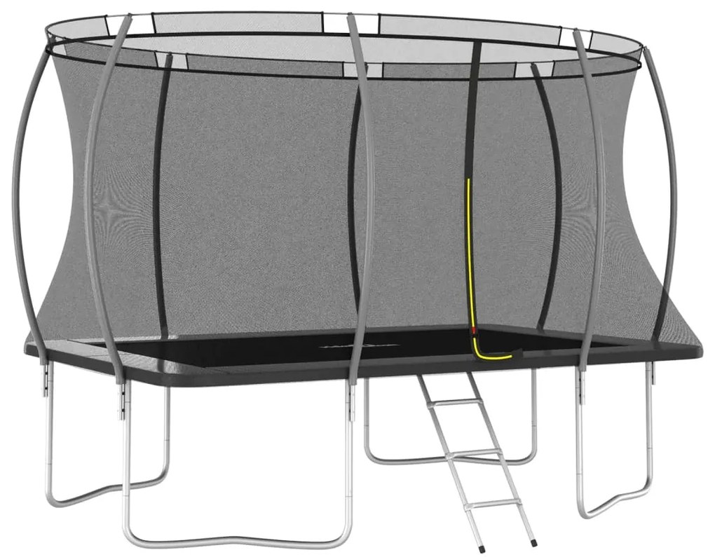 Set Trampolino Rettangolare 335x244x90 Cm 150 Kg /