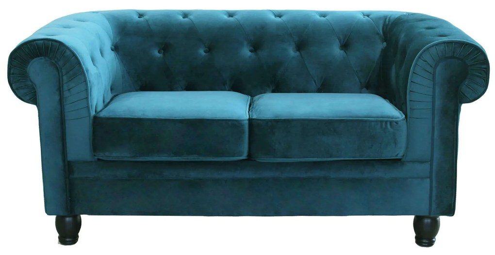 CHESTERFIELD - divano vintage in velluto