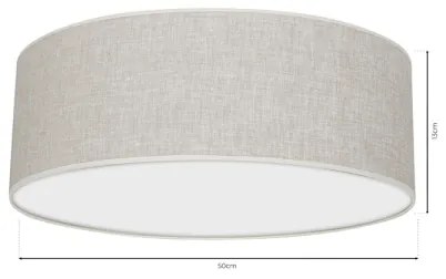 Plafoniera LINO 3xE27/60W/230V