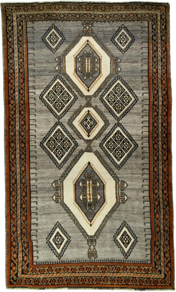 Shiraz Tappeto 250 x 150 Beige (Iran) Annodato A Mano