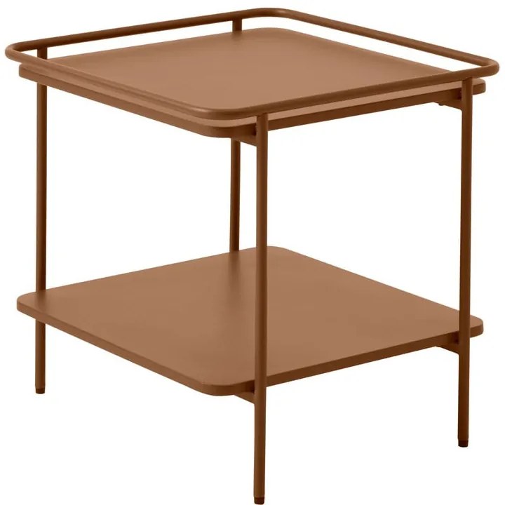 Tavolino in metallo 45x45 cm Yuba – Unique Furniture