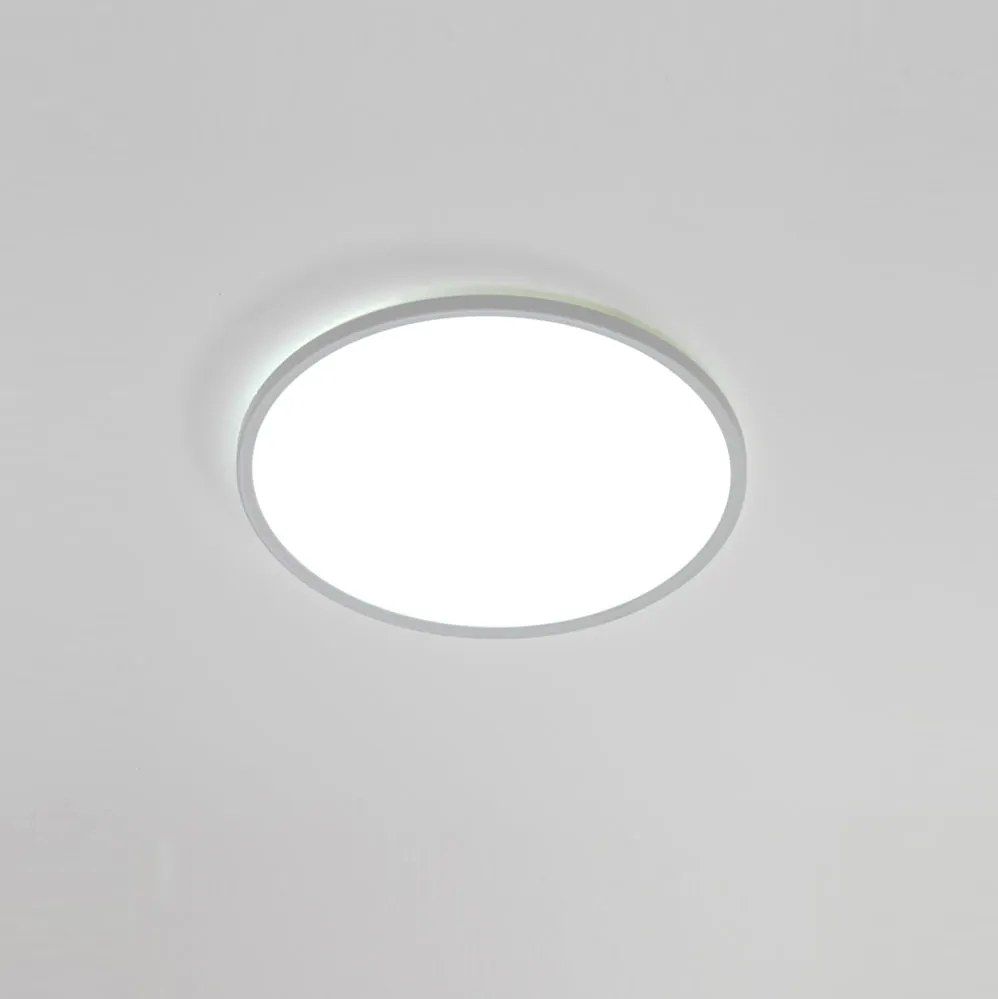 MARTE Plafoniera LED tonda bianca CCT regolabile retroilluminata disponibile in varie misure