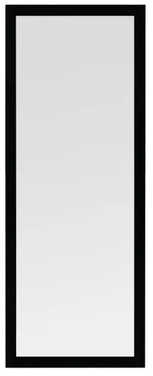 Specchio da parete CHEVAL 105x40 cm nero