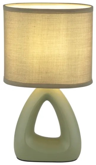 Globo 21731BG - Lampada da tavolo  TRIANGLE 1xE14/40W/230V verde