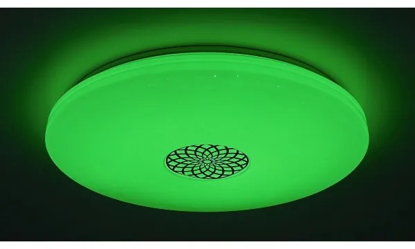 Rabalux 5365-Plafoniera LED RGB dimmerabile OPHELIA LED/40W/230V Wi-Fi +RC