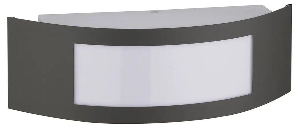 Applique Nera da Parete E27 IP54 da Esterno - Serie ARC