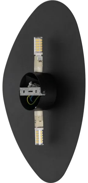 Applique STONE 2xG9/8W/230V 30x39 cm nero