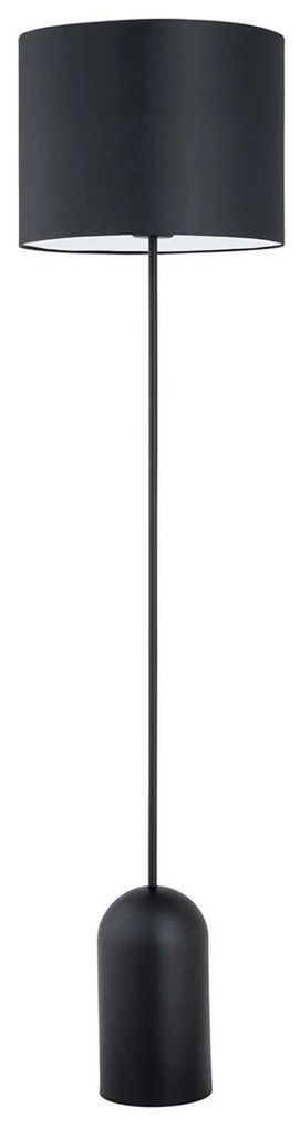 Piantana Minimal Enlil Acciaio Nero Bianco 1 Luce E27 Ip20