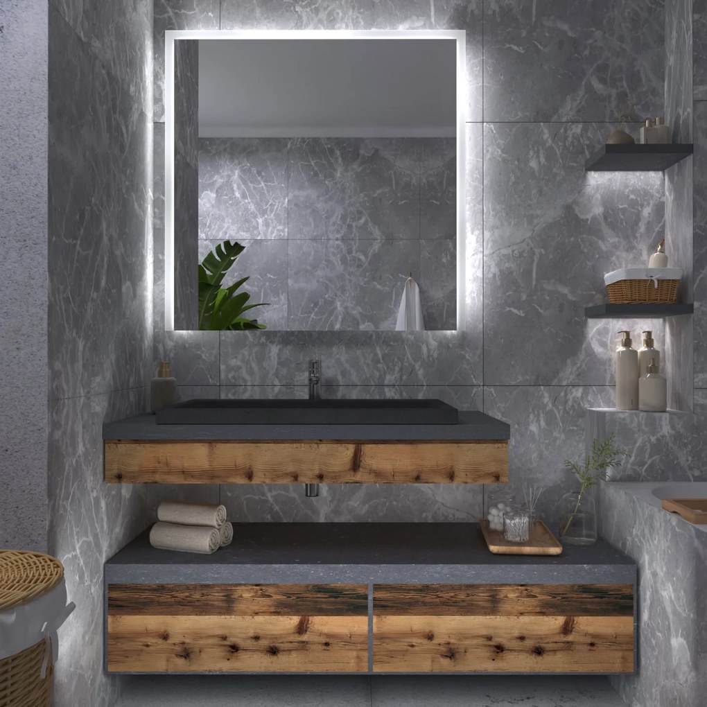 Specchio con luce LED F3