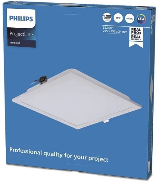 Philips - Luce LED da incasso PROJECTLINE LED/15W/230V 29,5x29,5 cm