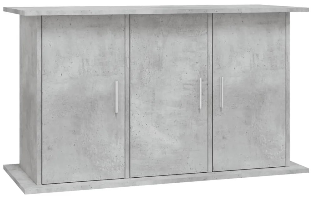 Supporto acquario 101x41x58 cm legno multistrato grigio cemento