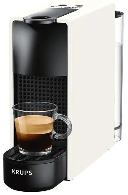 Krups - Macchina da caffè a capsule NESPRESSO Essenza mini 1310W/230V bianco
