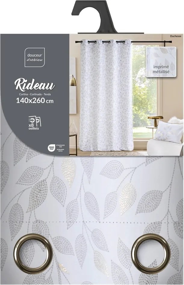 Tenda bianca 140x260 cm Duchesse – douceur d'intérieur