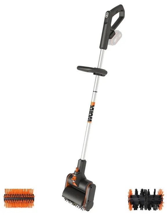 Pulitore per patio da esterno WORX Powershare WG441E.9 L 16 cm