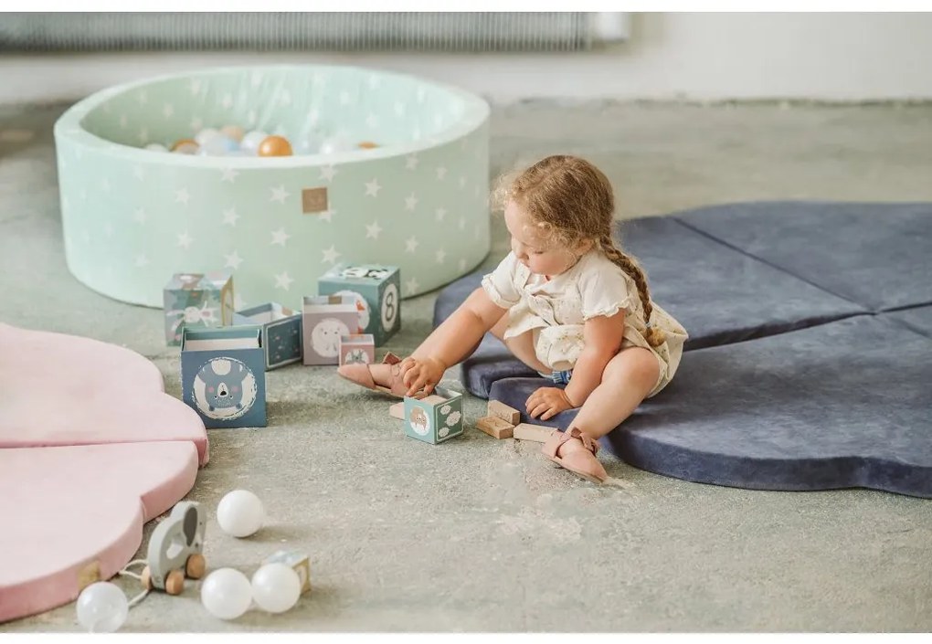 Tappeto da gioco a forma di nuvola in gommapiuma: rosa