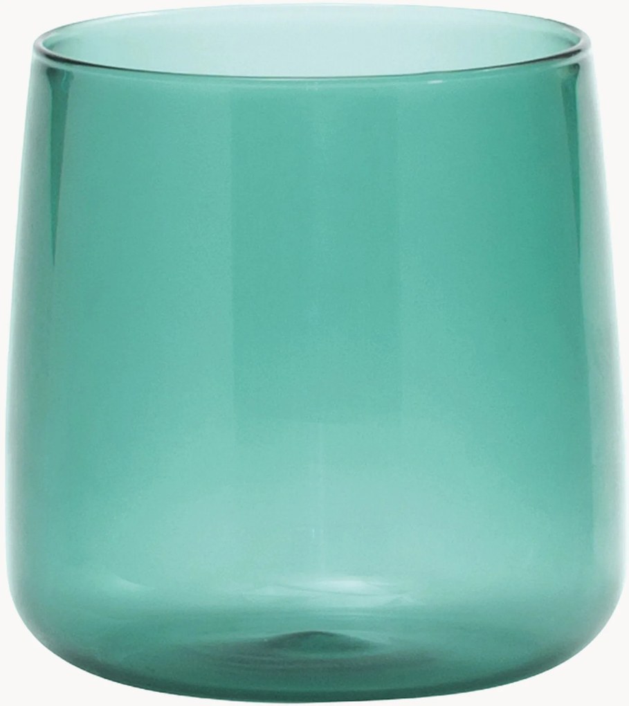 Set di 6 bicchieri in vetro borosilicato fatti a mano No Bilia