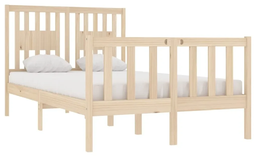 Giroletto in legno massello 120x190 cm 4ft small double