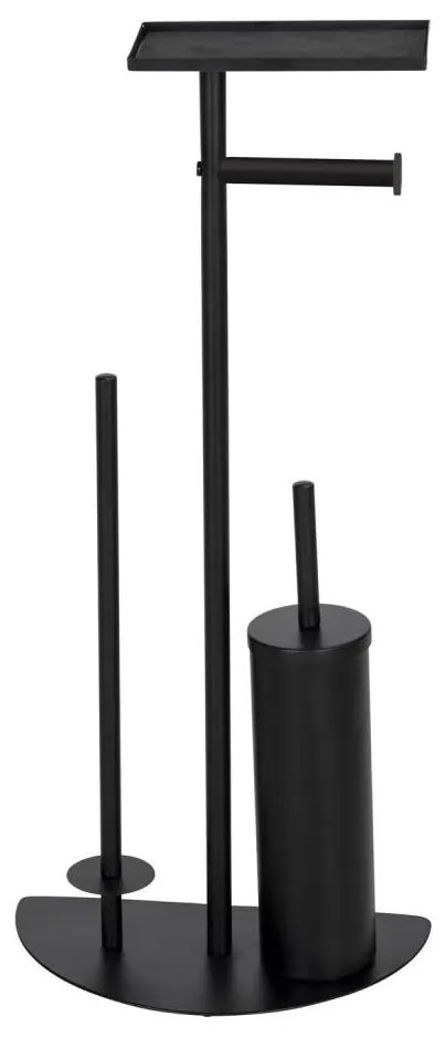 WENKO 26060100 - Set WC COSENZA 32,5x72 cm nero