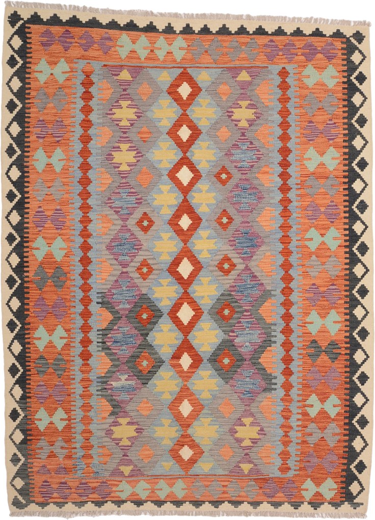 Kilim Tappeto 180 x 240 (Pakistan) Tessuto A Mano