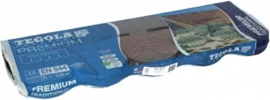 Tegola bituminosa Tegola canadese Premium Traditional 3,05 mq 2111030001073 verde sfumato