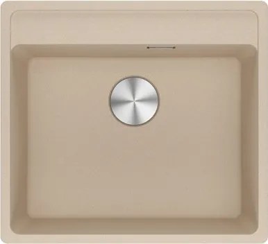 Lavello integrato 1 vasca in fragranite beige FRANKE Maris Avena L 51 x L 56 cm