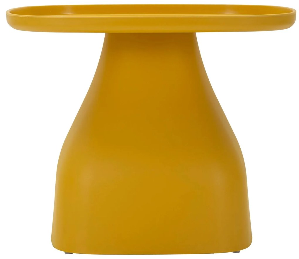 Tavolinetto Gea Giallo CM 48X48X38 Design Moderno Unico