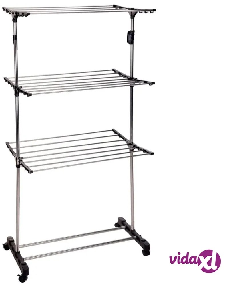 Bathroom Solutions Stendibiancheria a Torre Autoportante 80x57x165 cm