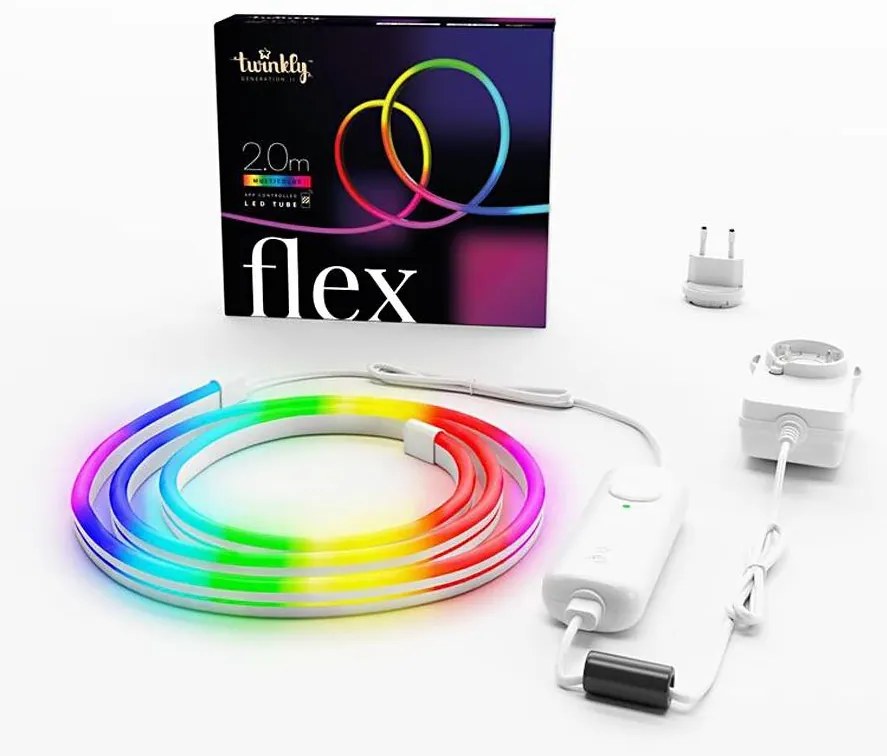 Twinkly TWFL200STW-WEU - LED RGB Striscia dimmerabile FLEX 200xLED 2 m Wi-Fi