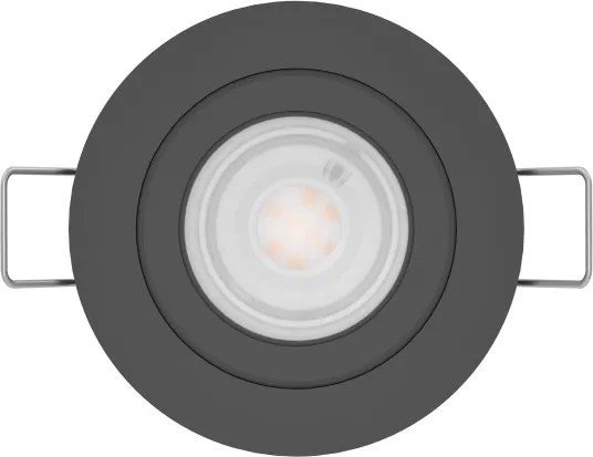 Eglo 902256 - Faretto LED da incasso BARRANCO 1xGU10/4,5W/230V nero