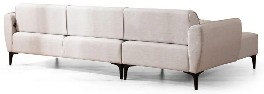 Divano angolare bianco, angolo sinistro - Belissimo - Balcab Home