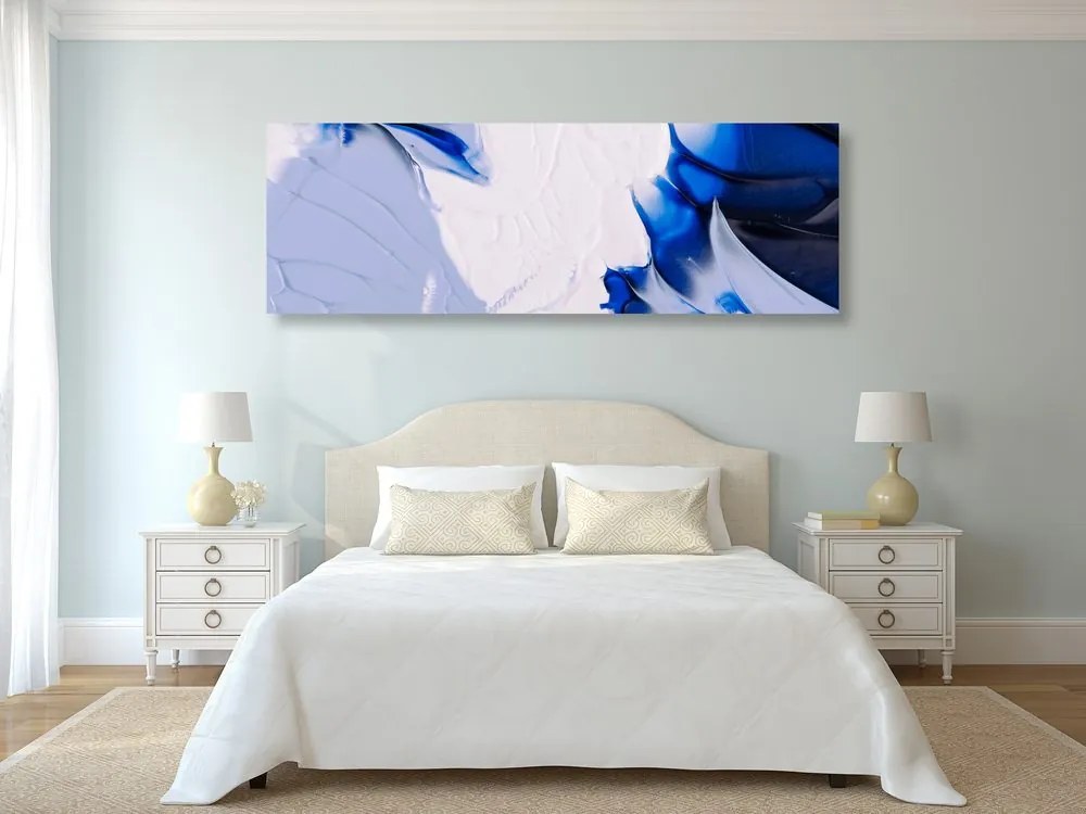Quadro su tela – Pittura astratta a tre colori